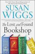 The Lost and Found Bookshop by Susan Wiggs (cover) Image: text plus 4 hardcover books