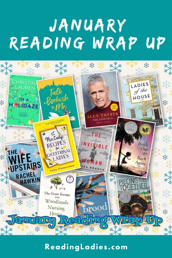 January 2021 Reading Wrap Up (collage of book covers)